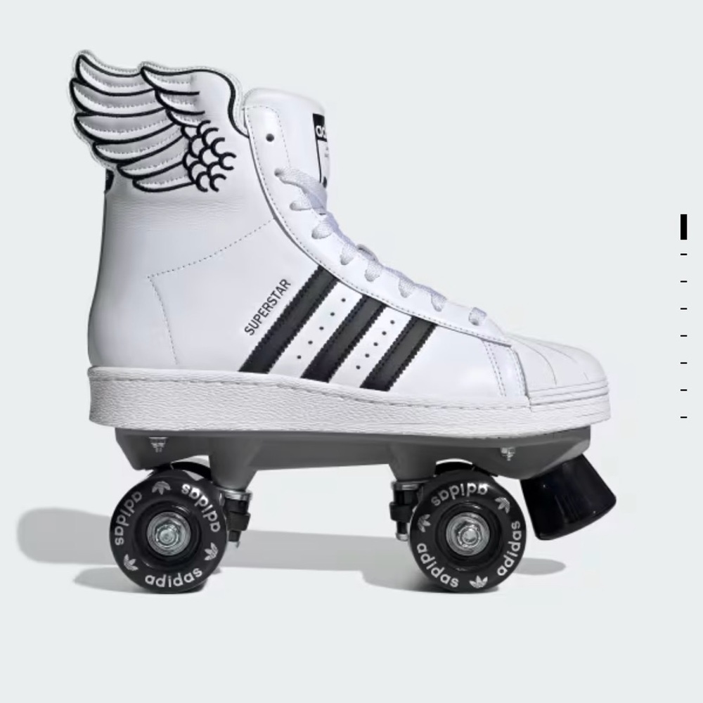 MWT ADIDAS JEREMY SCOTT SUPERSTAR ROLLER SKATES 10.5W